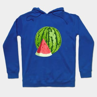 Minimalist Abstract Nature Art #60 Watermelon Hoodie